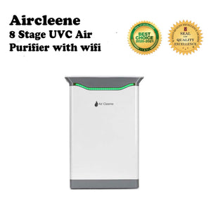 Aircleene 8 STAGE UVC Air Purifier  with wifi