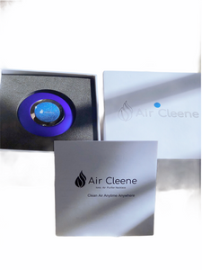 Aircleene's Air Purifier Necklace in Blue