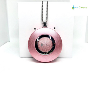 AirCleene Air Purifier Necklace in Rosegold V.2