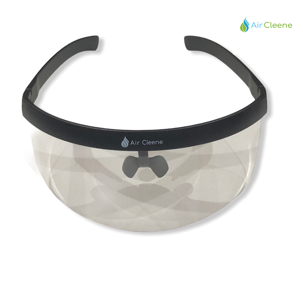 Aircleene's Eyeshield Clear  (black & white frame)